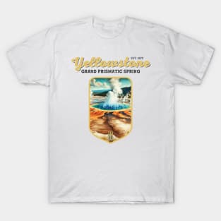 USA - NATIONAL PARK - YELLOWSTONE Grand Prismatic Spring - 10 T-Shirt